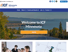 Tablet Screenshot of icfminnesota.org